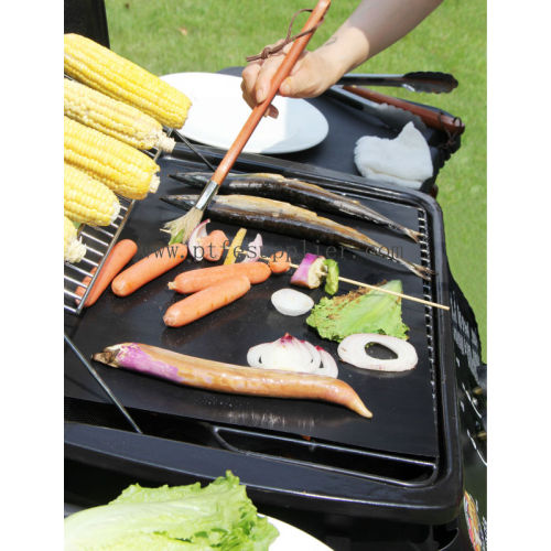 PTFE wiederverwendbares Hochleistungs-Nicht-Stick-BBQ-Liner