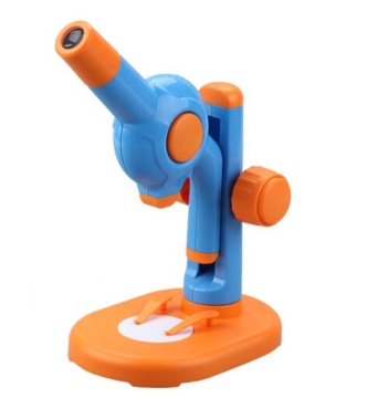 AST-OB Toy 15X Monocular Stereo Microscope DIY Kit - Orange & Blue