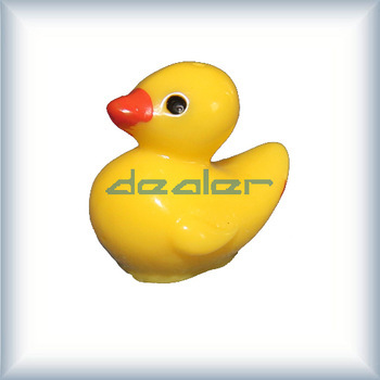 metal animals,yellow duck ,model material, work of art ,toy duck,children toy