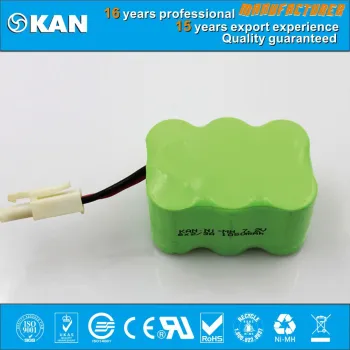 KAN nimh 7.2V 6x2/3A 1050mAh battery for robot vacuum cleaner ,rc model