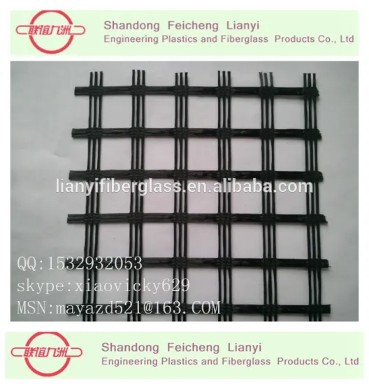 asphalt coated Polyester Geogrid