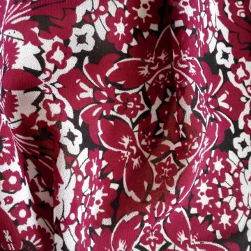 custom printing fabric elegant fabric for women's dress