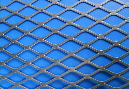 Expanded Metal Wire Mesh , Expanded Wire Mesh 0.73kg/m 2m Width