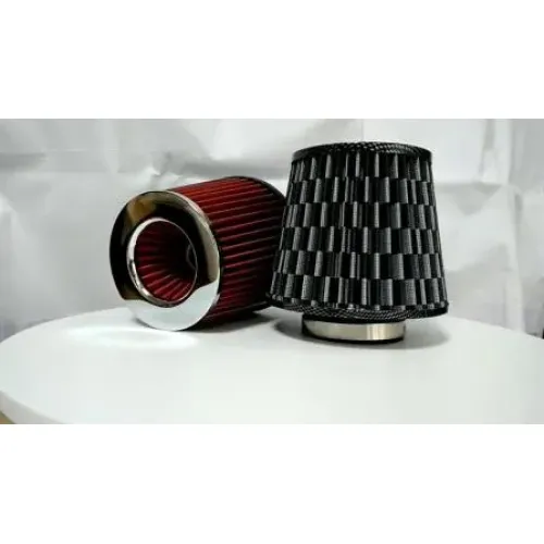 Verchromter Schotenluftfilter für Auto -Einlassrohr