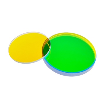 Custom High Transmission BK7 Fused Silica Glass Substrate Dichroic Filter