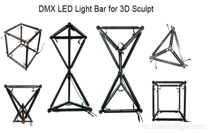 DMX Control RGB Madrix Clubi valgustusturu