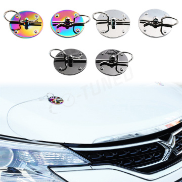 JDM Racing Style Aluminum Hood Lock Kit