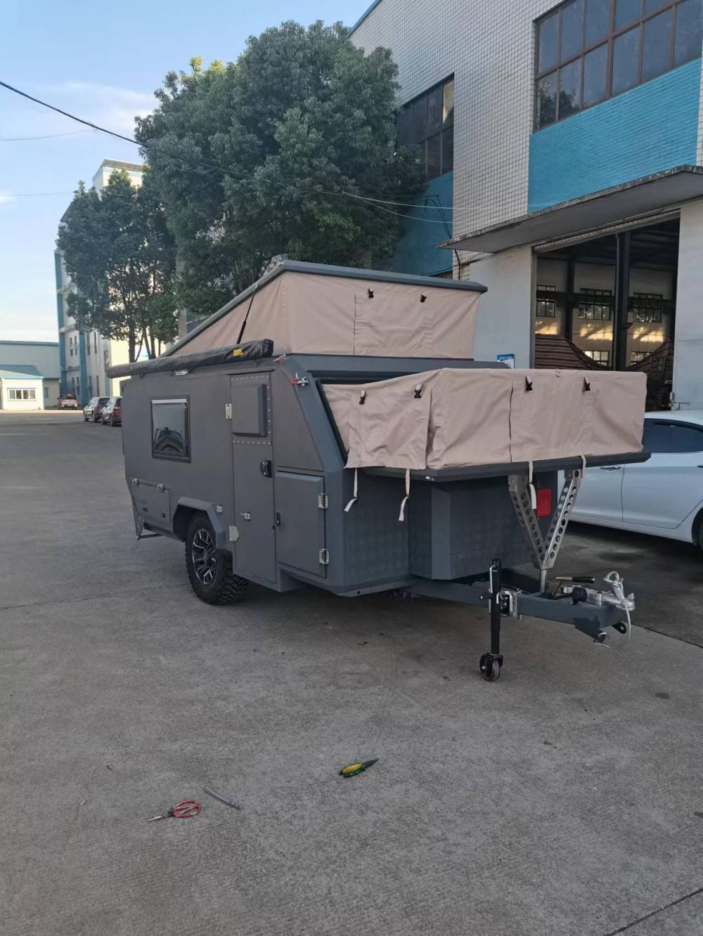 Piggyback trailer RV car pickup SUV available