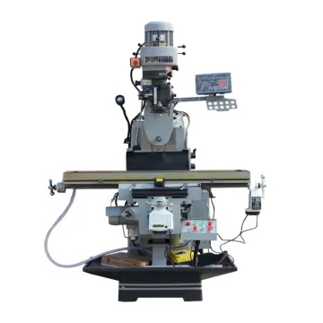 M4H Turret Milling Machine: Universal Manual Milling Machine with Milling Head