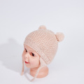 Topi bayi musim luruh dan musim sejuk yang rajutan beanie