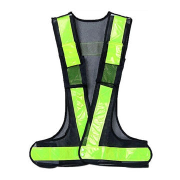 Reflective safety vests, nylon 80 grams of small hexagonal net cloth