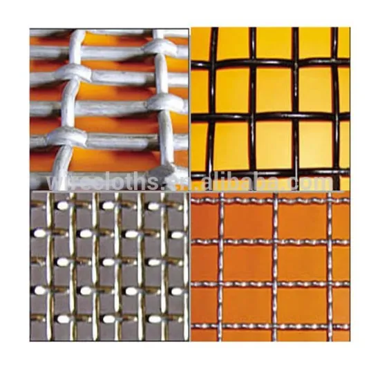 square hole crimped wire mesh(14 years integrity factory)