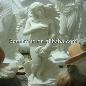 Beauty modern sculpture virgin mary statue and venus