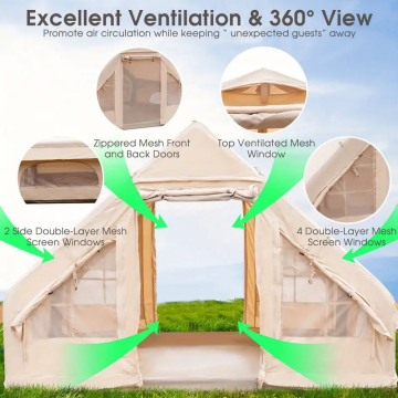 Inflatable Tent for 4 to 8 People – Air Setup Tent