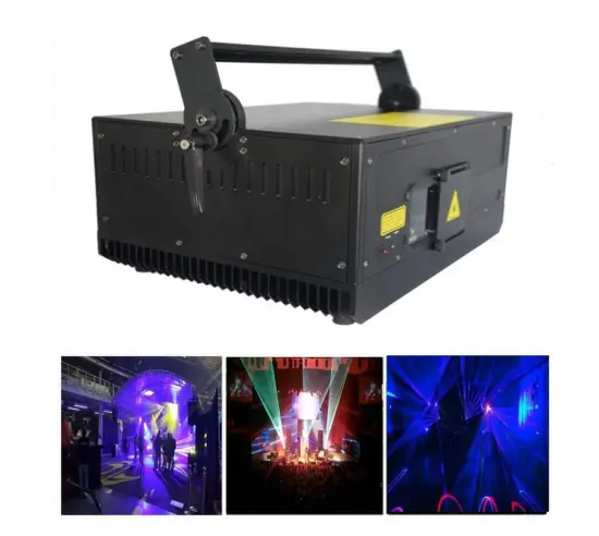 3W Cartoon 3D RGB Colorful Stage Laser Light