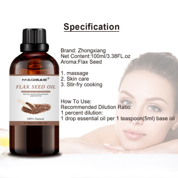 wholesale bulk top flax seed oil Stir-fry skincare massage