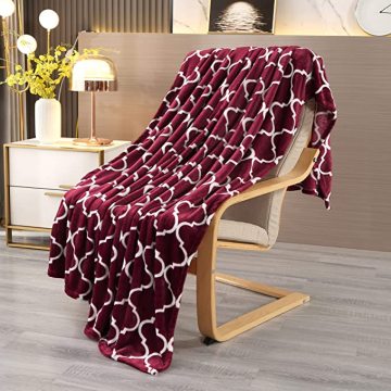 Fleece Blanket Super Soft Blankets Lightweight Microfiber