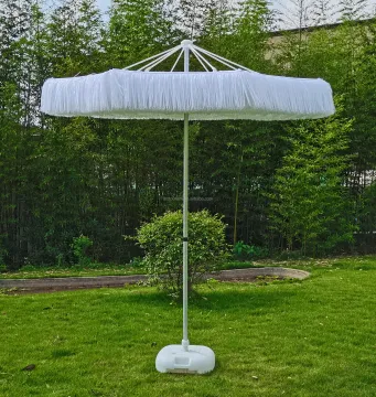Modern Outdoor Bamboo Beach Umbrella with Water Curtain