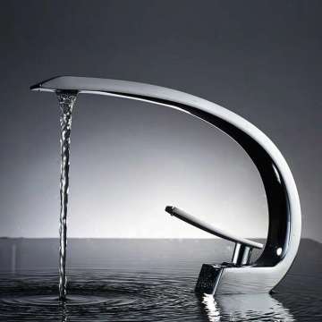 New arrived high quality single handle brass chrome plated bathroom sink basin faucet mixer tap