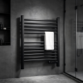 Calentador de toallas de aluminio con sincronización LED para colgar en la pared 300W