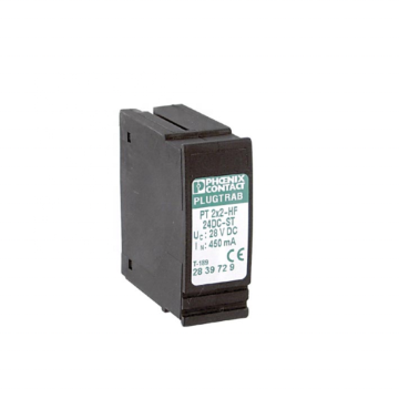 2X2-HF-24 DC-ST 450mA 24VDC Surge Protection Plug 2839729