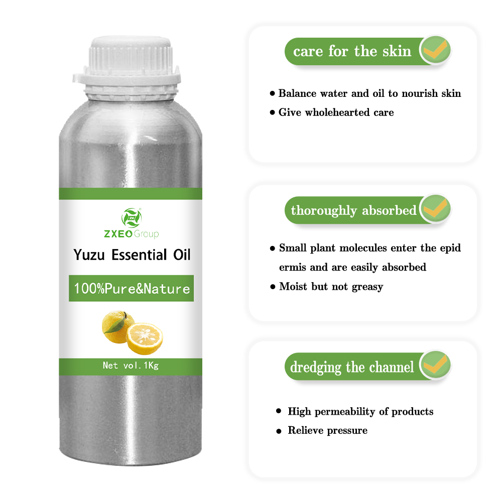 Aceite esencial de Yuzu 100% puro y natural Aceite de bluk de alta calidad BLUK Oil para compradores globales El mejor precio