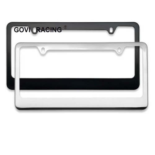 Edelstahlfahrzeugkennzeichen Rahmen