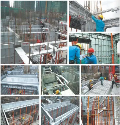 Aluminum Formwork Set For Building Project