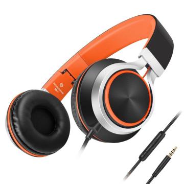 Earphone Logam Olahraga Bagus Di Atas Ear Headphone Berkabel