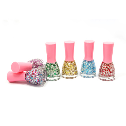 Glitter Nail Poland Lacquer Winter Warna Snowflake