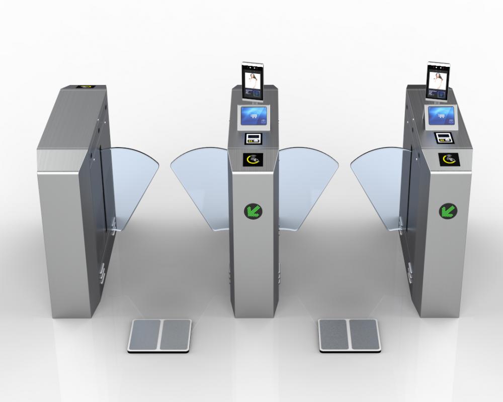 Optical ESD Swing Turnstile Speed Gate