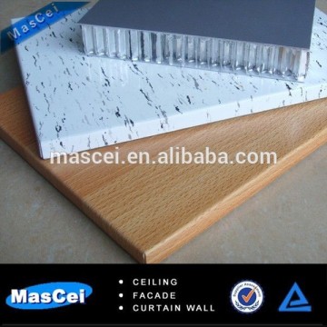 Aluminium honeycomb panel and honeycomb composite panel