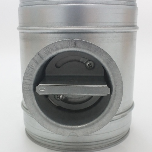 galvanized steel round volume blade balancing shut units