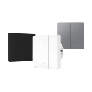 Tuya Wireless Zigbee Smart Wall Push Twost للضوء (لا يوجد مكثف مطلوب)