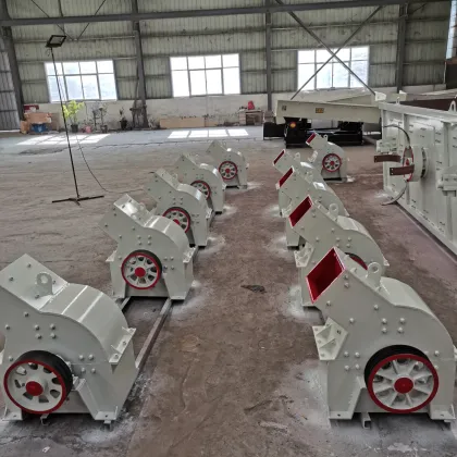 Small Stone Gold Ore Motor Plate Hammer Crusher