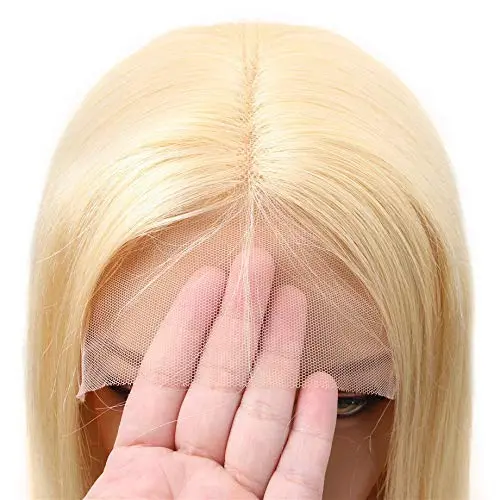 Wholesale Brazilian Hair Cuticle Aligned Hair Bob Lace Wig,Short Honey Blonde Bob 180% Density Real Human Hair Lace Front Wig