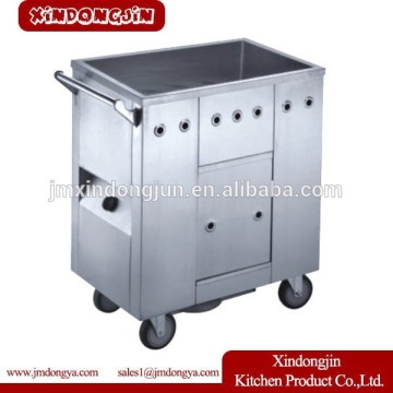 BSC-L wholesale bamboo steamer cart With Great Quality,serving cart with wheels,bread carts with wheels