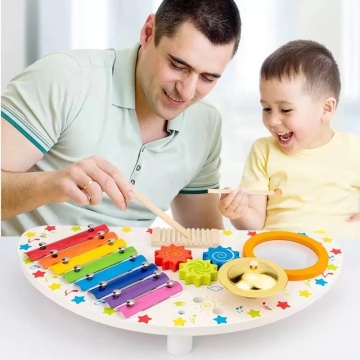  Wooden Octave Xylophone: A Musical Toy for Infants Promoting Wisdom and Music Enlightenment