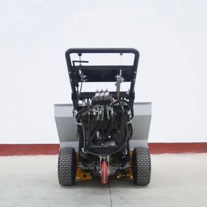 Road construction asphalt paver