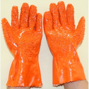 Guantes de máquina recubiertos de PVC