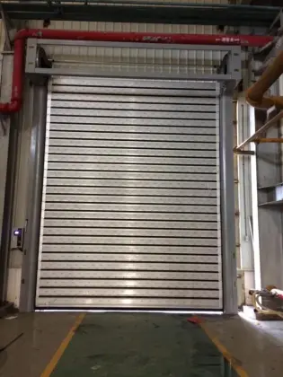 automatic metal hard fast door