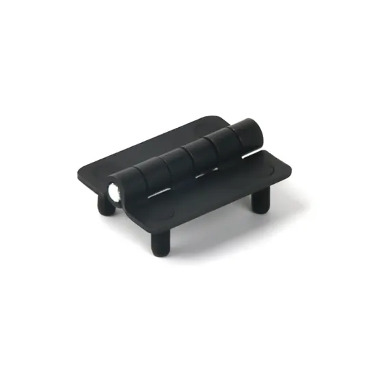 Industrial Strength Cabinet Hinges: Black Zinc Alloy Heavy Duty Hinges with Screws