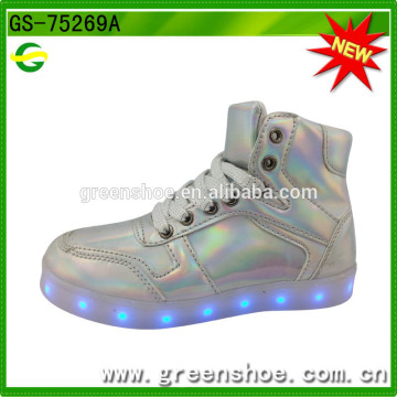 2016 popular led light kids shoes
