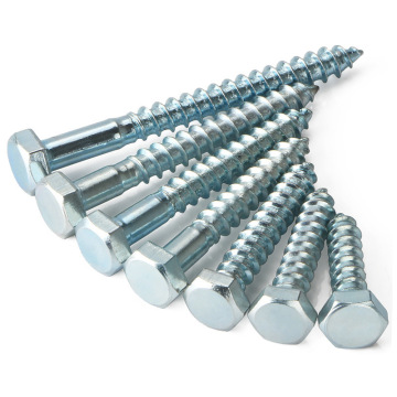 Robust Hexagonal Wood Screw for Reliable Joining