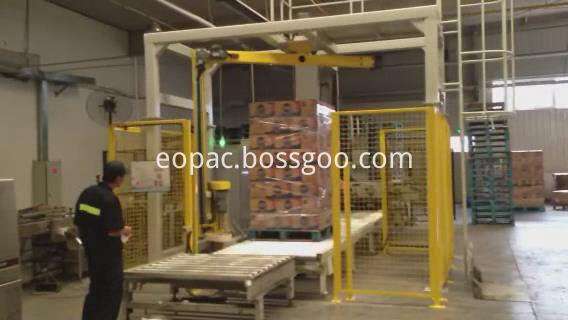 Pallet Rotating Arm Stretch Wrapper