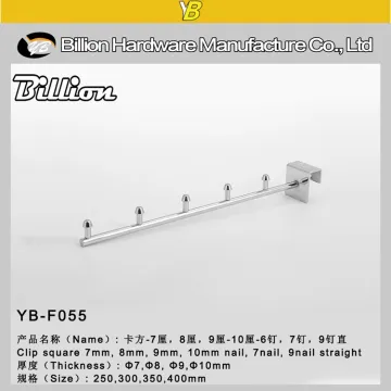 Factory crossbar display hook clothes hook