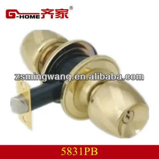 metal cylindrical ball knob locks 5831