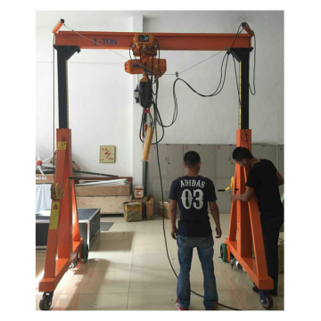 Adjustable Height Portable Gantry Cranes: 500 kg to 5 Ton Capacity