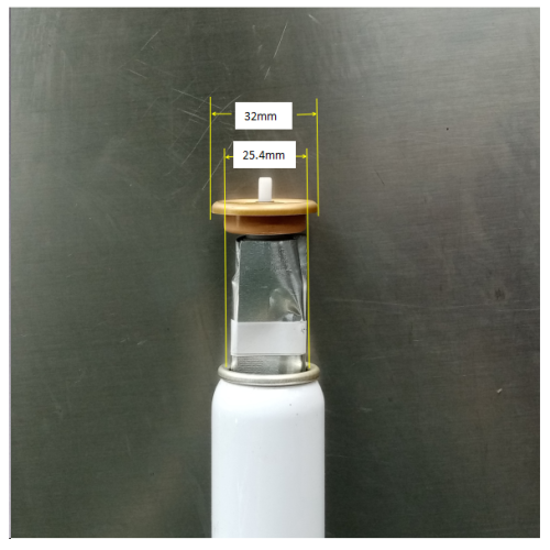 Macchina automatica di riempimento e tappatura dell'aerosol