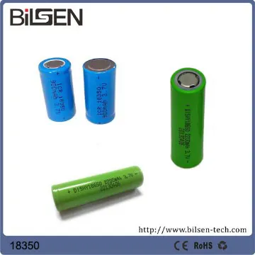 18350/18650 e cigarette  battery for big mod battery detachable v v